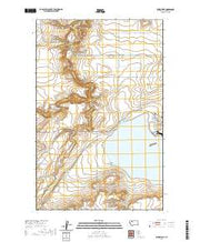 USGS US Topo 7.5-minute map for Valier West MT 2020