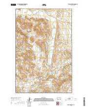 USGS US Topo 7.5-minute map for Veseth Reservoir MT 2020