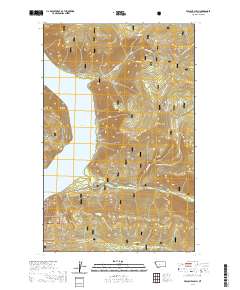 USGS US Topo 7.5-minute map for Volcour Gulch MT 2020