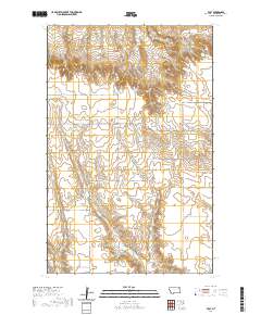 USGS US Topo 7.5-minute map for Volt MT 2020