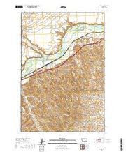 USGS US Topo 7.5-minute map for Waco MT 2020