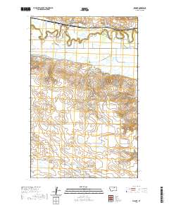 USGS US Topo 7.5-minute map for Wagner MT 2020