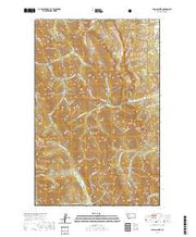 USGS US Topo 7.5-minute map for Walling Reef MT 2020