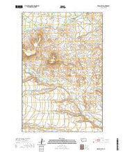 USGS US Topo 7.5-minute map for Watson Flats MT 2020