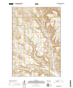 USGS US Topo 7.5-minute map for Weed Creek East MT 2020