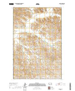 USGS US Topo 7.5-minute map for Weldon MT 2020