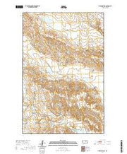 USGS US Topo 7.5-minute map for Whitcomb Lake MT 2020