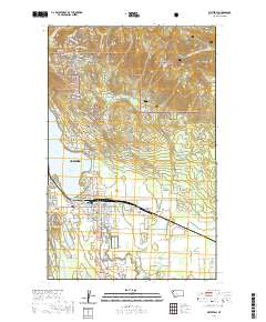 USGS US Topo 7.5-minute map for Whitefish MT 2020