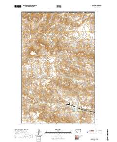 USGS US Topo 7.5-minute map for Whitetail MTSK 2020