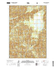 USGS US Topo 7.5-minute map for Whitetail Peak MT 2020