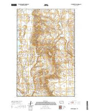 USGS US Topo 7.5-minute map for Whitewater East MT 2020