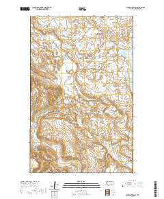 USGS US Topo 7.5-minute map for Whitewater West MT 2020