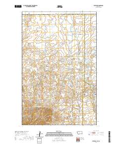 USGS US Topo 7.5-minute map for Whitlash MTAB 2020