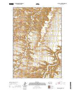 USGS US Topo 7.5-minute map for Wild Bill Flat West MT 2020