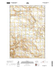 USGS US Topo 7.5-minute map for Wild Horse Butte MT 2020