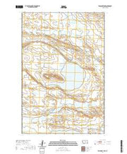 USGS US Topo 7.5-minute map for Wild Horse Lake MT 2020