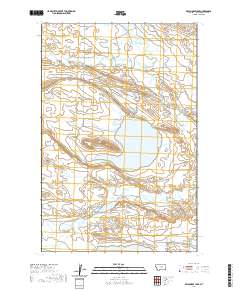 USGS US Topo 7.5-minute map for Wild Horse Lake MT 2020