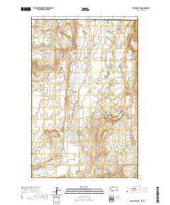 USGS US Topo 7.5-minute map for Willshaw Flats MTAB 2020