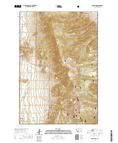 USGS US Topo 7.5-minute map for Wilson Park MT 2020