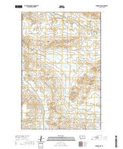 USGS US Topo 7.5-minute map for Winifred East MT 2020