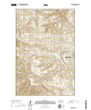 USGS US Topo 7.5-minute map for Winifred West MT 2020