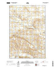 USGS US Topo 7.5-minute map for Winnett North MT 2020