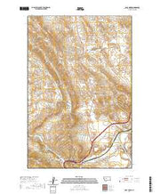 USGS US Topo 7.5-minute map for Wolf Creek MT 2020