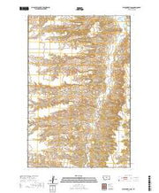 USGS US Topo 7.5-minute map for Wolf Creek Falls MT 2020