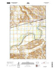 USGS US Topo 7.5-minute map for Wolf Point MT 2020