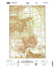 USGS US Topo 7.5-minute map for Woodworth MT 2020