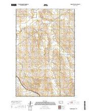 USGS US Topo 7.5-minute map for Woodworth Hill MT 2020