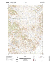 US Topo 7.5-minute map for Yarger Butte MT