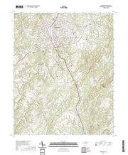 US Topo 7.5-minute map for Albemarle NC