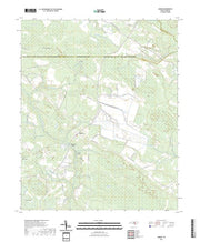 US Topo 7.5-minute map for Ammon NC