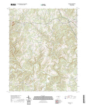 US Topo 7.5-minute map for Aquadale NC