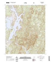 US Topo 7.5-minute map for Badin NC