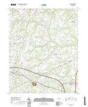 US Topo 7.5-minute map for Bailey NC