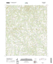 US Topo 7.5-minute map for Banoak NC