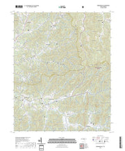 US Topo 7.5-minute map for Barnardsville NC