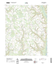 US Topo 7.5-minute map for Bearskin NC