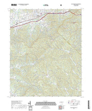 US Topo 7.5-minute map for Black Mountain NC