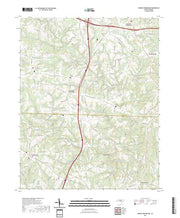 US Topo 7.5-minute map for Brooks Crossroads NC