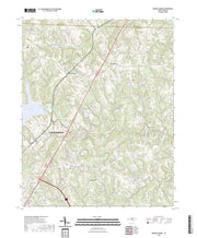 US Topo 7.5-minute map for Browns Summit NC