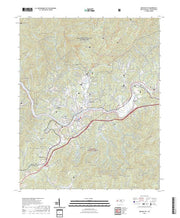 US Topo 7.5-minute map for Bryson City NC