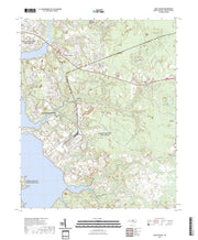 US Topo 7.5-minute map for Camp Lejeune NC