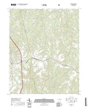 US Topo 7.5-minute map for Candor NC