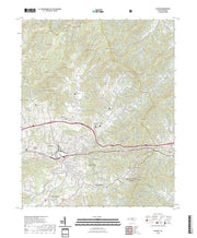 US Topo 7.5-minute map for Canton NC