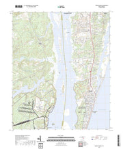 US Topo 7.5-minute map for Carolina Beach NC