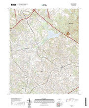 US Topo 7.5-minute map for Cary NC