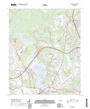 US Topo 7.5-minute map for Castle Hayne NC